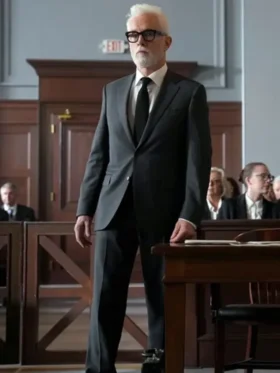 The Rainmaker 2025 John Slattery Black Suit