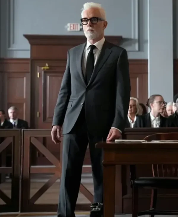 The Rainmaker 2025 John Slattery Black Suit