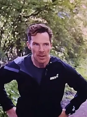 The Roses 2025 Benedict Cumberbatch Black Track Jacket