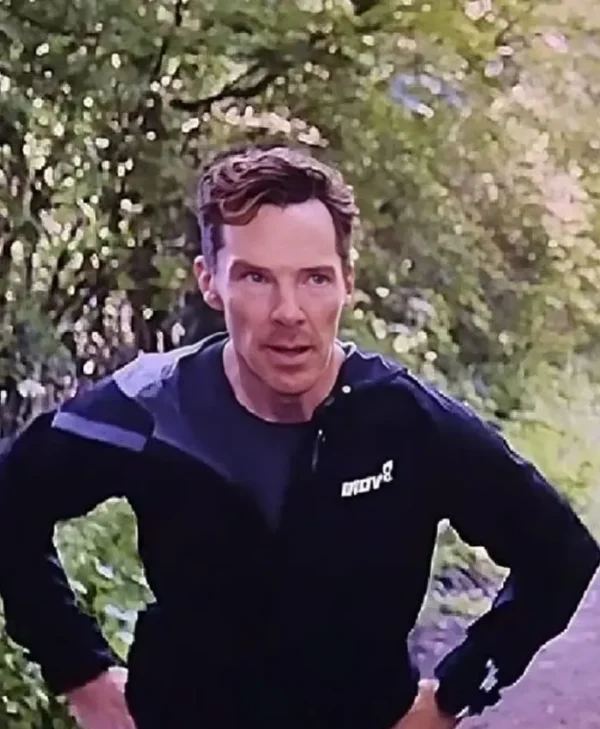 The Roses 2025 Benedict Cumberbatch Black Track Jacket