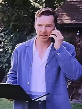 The Roses 2025 Benedict Cumberbatch Blue Blazer