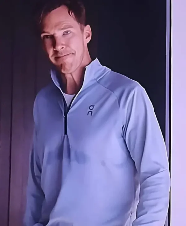 The Roses 2025 Benedict Cumberbatch Blue Track Jacket