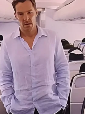 The Roses 2025 Benedict Cumberbatch White Shirt