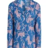 The Roses 2025 Olivia Blue Colman Printed Shirt