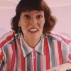 The Roses 2025 Olivia Colman Striped Shirt