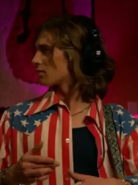 The Runarounds S01 Axel Ellis USA Flag Shirt