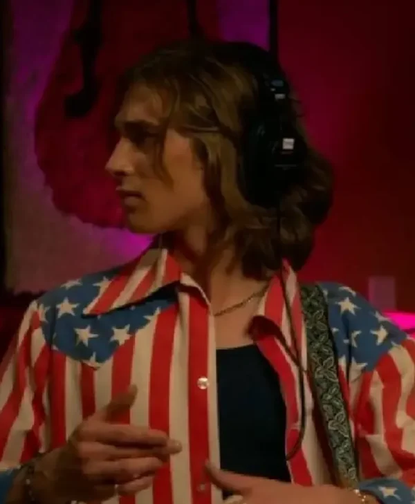 The Runarounds S01 Axel Ellis USA Flag Shirt