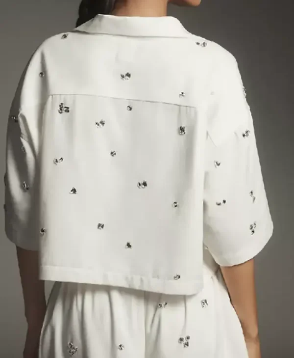 The Social Melissa 2025 Embellished Grelo Shirt
