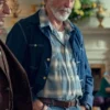 The Thursday Murder Club 2025 Pierce Brosnan Denim Jacket