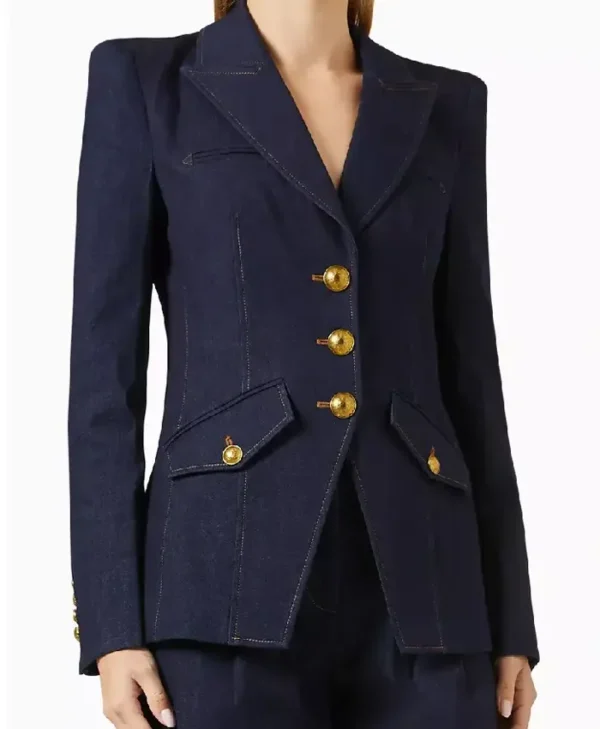 The Today Show 2025 Jill Denim Martin Blazer