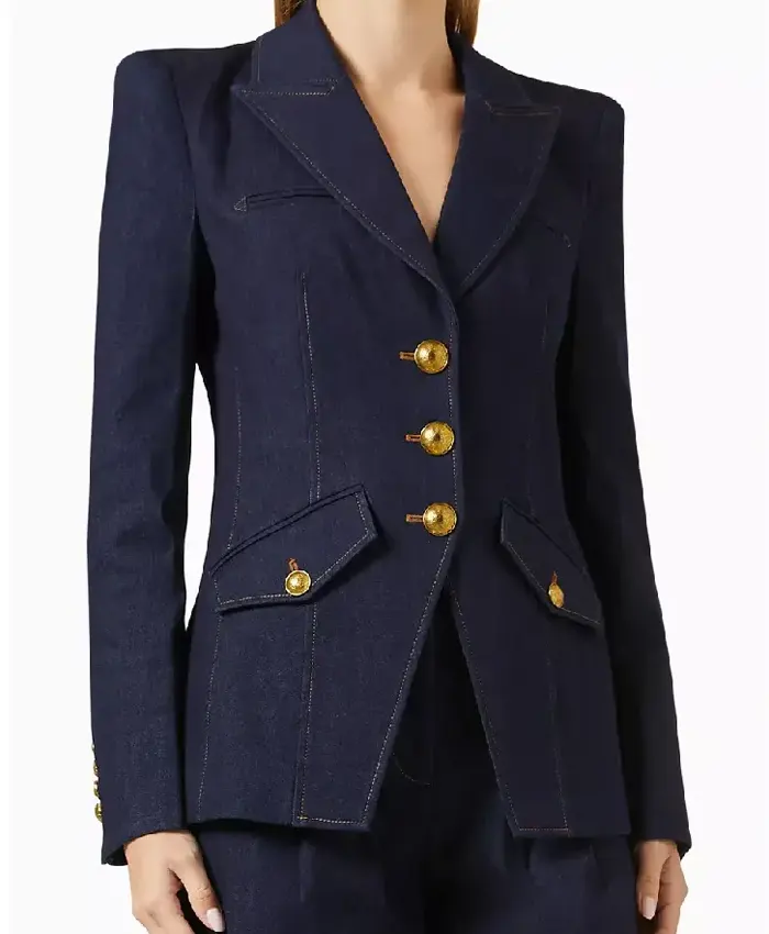 The Today Show 2025 Jill Denim Martin Blazer