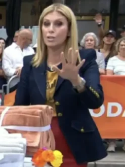 The Today Show 2025 Jill Martin Denim Blazer