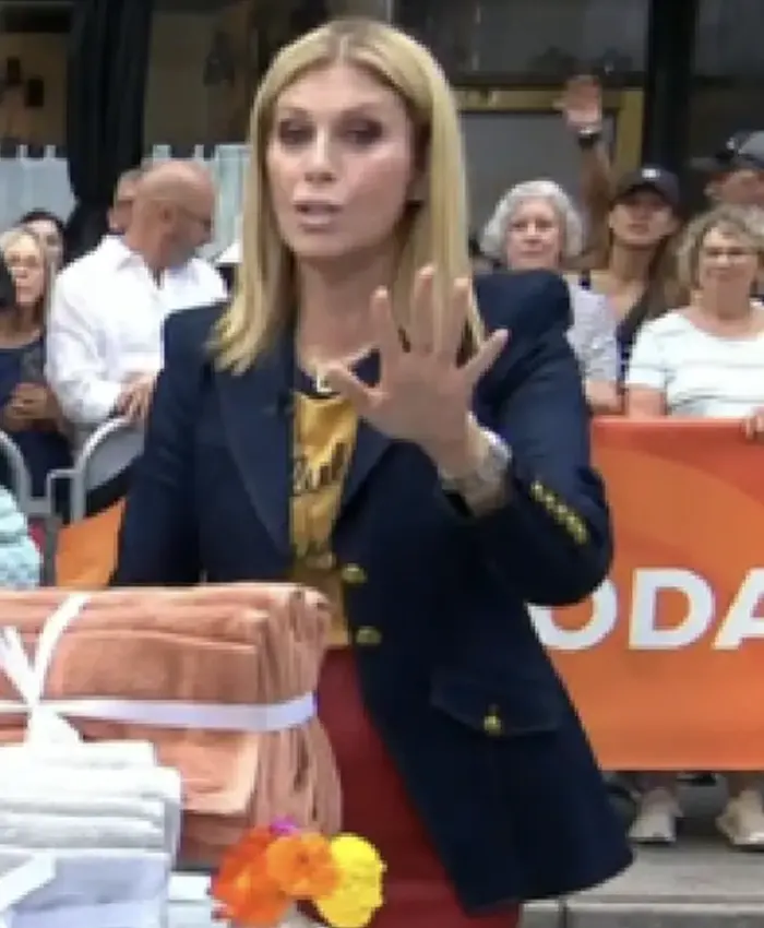 The Today Show 2025 Jill Martin Denim Blazer