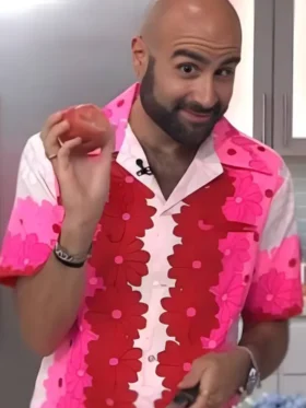 The Today Show Edy Massih Floral Shirt