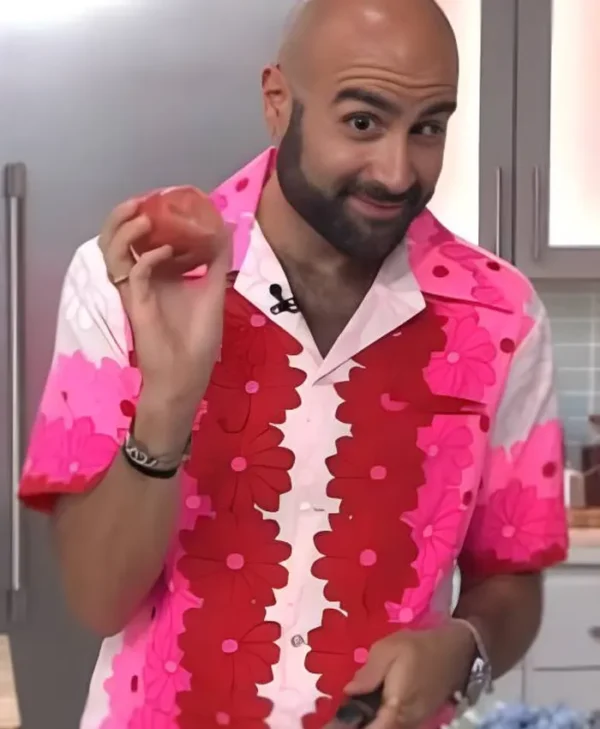 The Today Show Edy Massih Floral Shirt