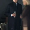 The Woman in Cabin 10 2025 David Morrissey Black Coat