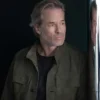 The Woman in Cabin 10 2025 Guy Pearce Green Jacket