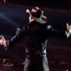 Tim McGraw 2025 iHeartRadio Music Festival Black Dress Shirt For Men