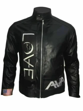 Tom Delonge Angels and Airwaves Black Leather Jacket