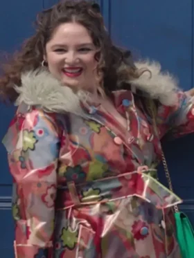 Too Much 2025 Megan Stalter Floral Trench Coat