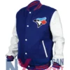 Toronto Blue Jays Wool Blue And White Jacket