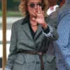 Valeria Golino 82nd Venice International Festival Film Coat