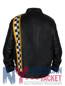 Vanson Black Motorcycle Leather Jacket