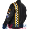 Vanson Black Motorcycle Leather Jacket