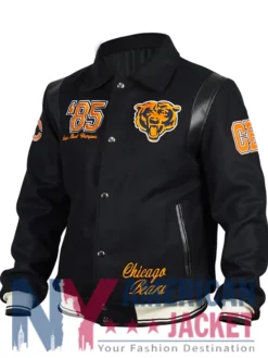 Varsity Chicago Bears Bomber Jacket