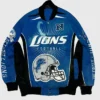 Vintage Detroit Lions Blue Racing Jacket