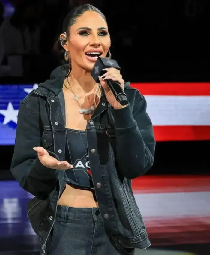 WNBA 2025 Mikalah Gordon Denim Hooded Jacket