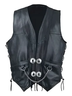 WWE 2025 SummerSlam Leather Brock Lesnar Vest