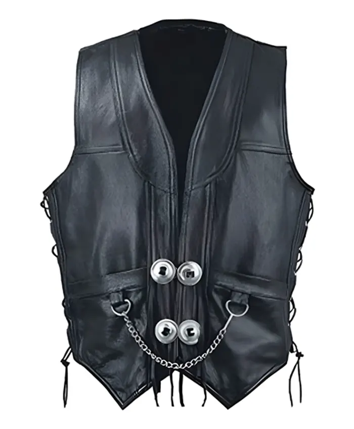 WWE 2025 SummerSlam Leather Brock Lesnar Vest