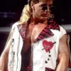 WWE Leather White Shawn Michaels Vest