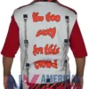 WWE White Leather Shawn Michaels Vest