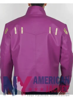What If 2021 Star Leather Lord Purple Jacket