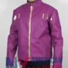 What If 2021 Star Lord Purple Leather Jacket