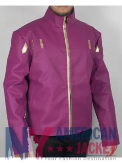 What If Star 2021 Lord Leather Purple Jacket