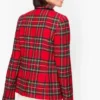Women’s Christmas Plaid Suit Jacket