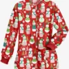 Women’s Christmas Scrub Jacket