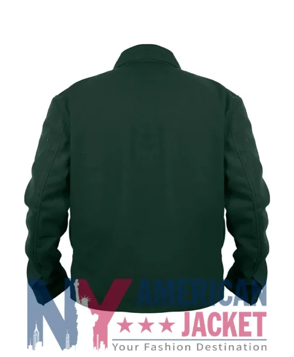 Wool Green Mackinaw Coat