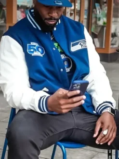 50th Season Seattle Seahawks Varsity Jacket