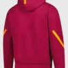 AS Roma Adidas 2025-26 Anthem Hooded Red Jacket