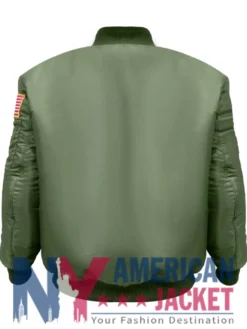 Alpha Industries MA-1 Green Nasa Bomber Jacket