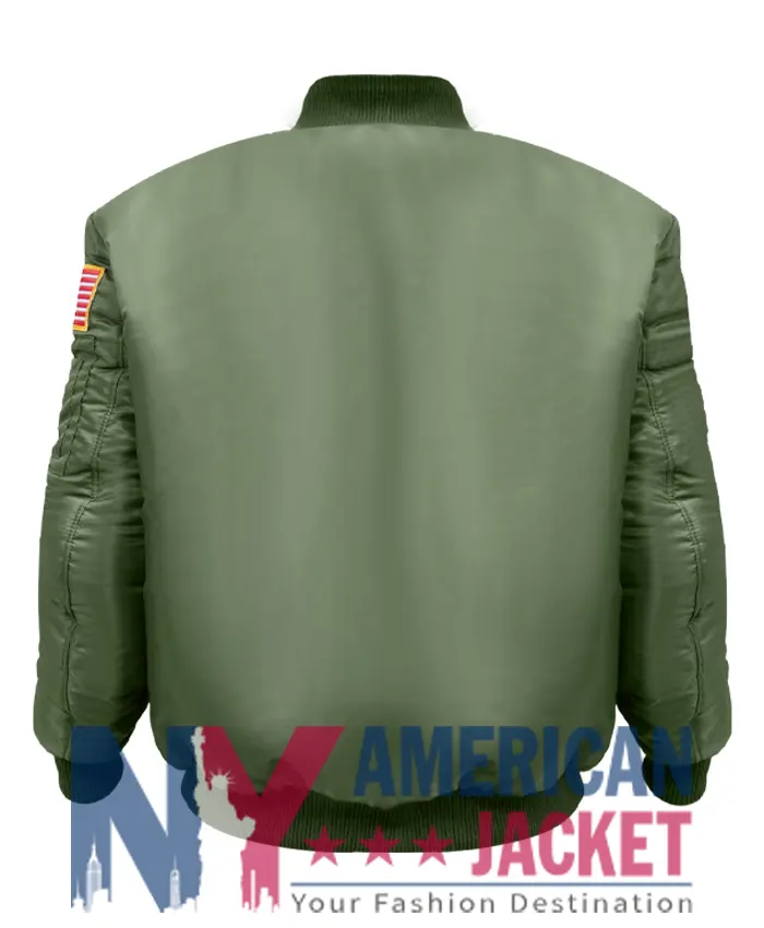 Alpha Industries MA-1 Green Nasa Bomber Jacket