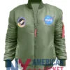 Alpha Industries MA-1 Nasa Bomber Green Jacket