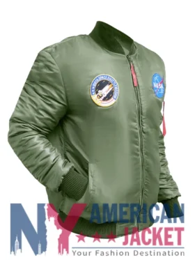 Alpha Industries MA-1 Nasa Green Bomber Jacket
