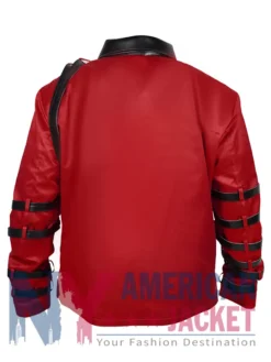 Bad World Michael Jackson Red Tour 1987 Jacket