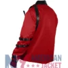 Bad World Michael Jackson Tour Red 1987 Jacket
