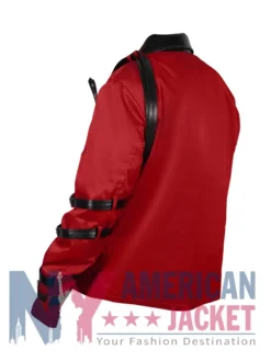 Bad World Michael Jackson Tour Red 1987 Jacket